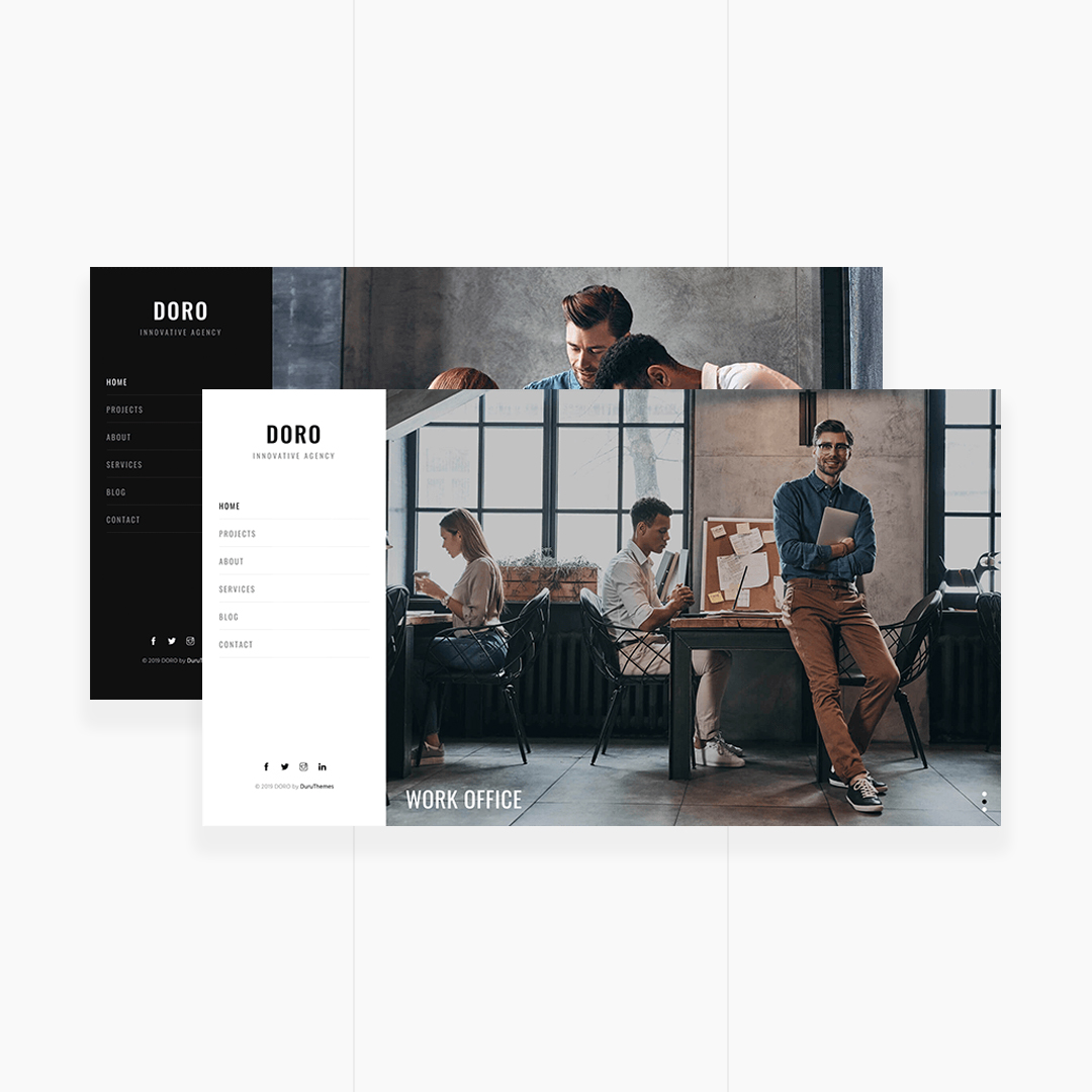 DORO - Creative Agency Multi-Purpose Template