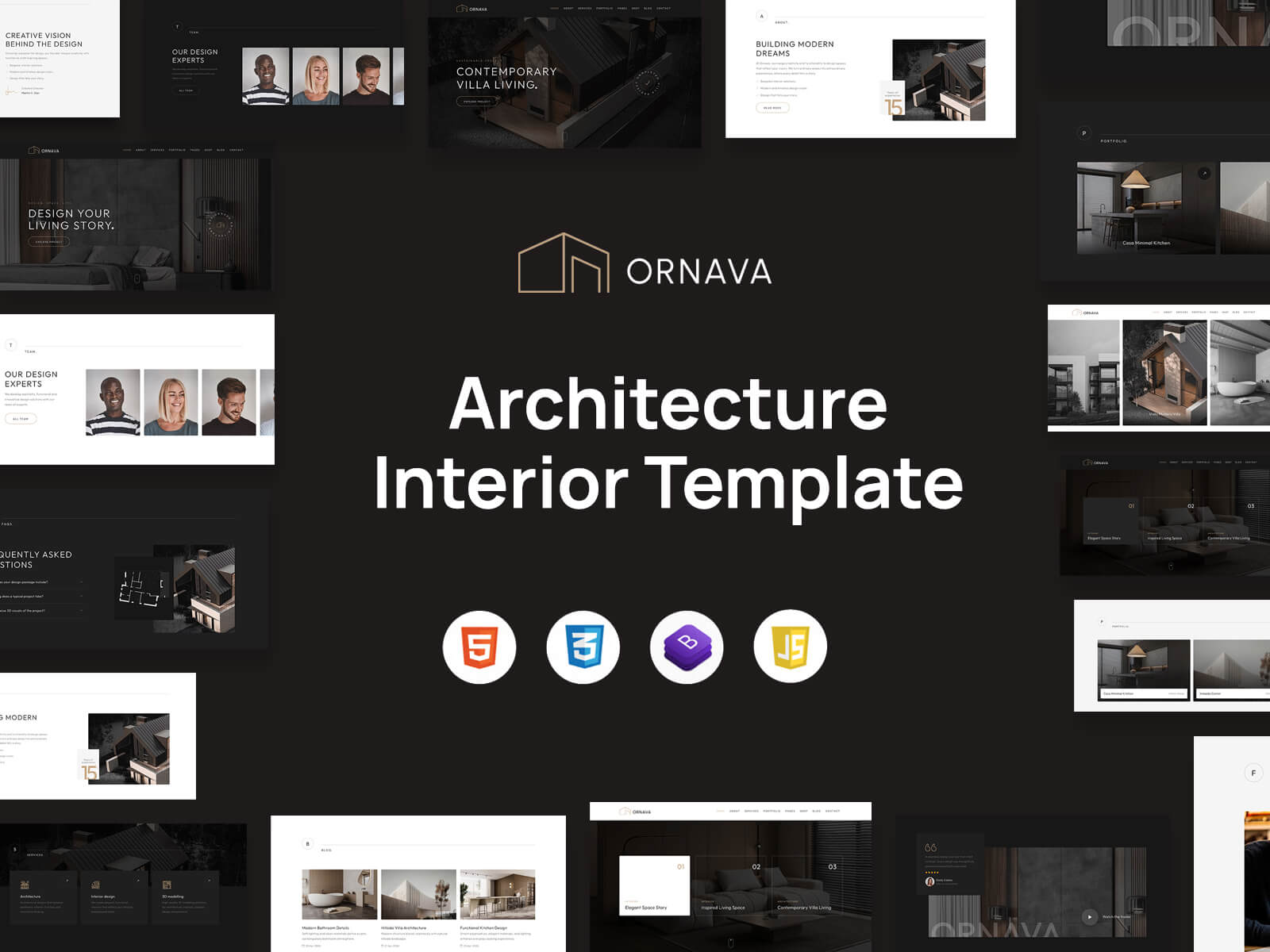 Ornava - Architecture & Interior Template
