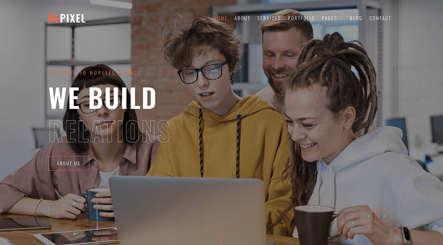 NoPixel - Digital Portfolio and Agency Template