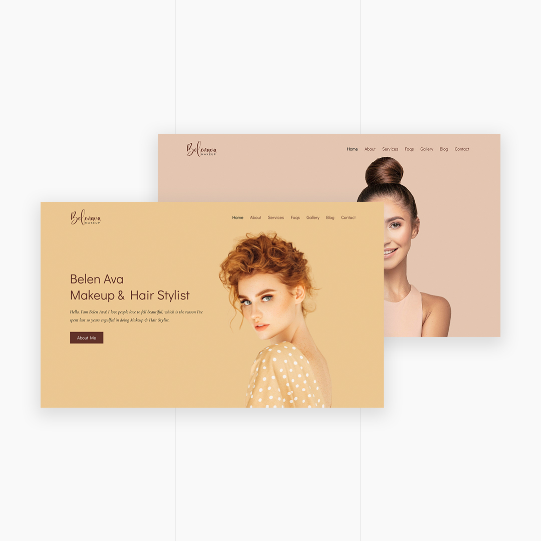 OVON - Makeup Artist, Model & Beauty Template