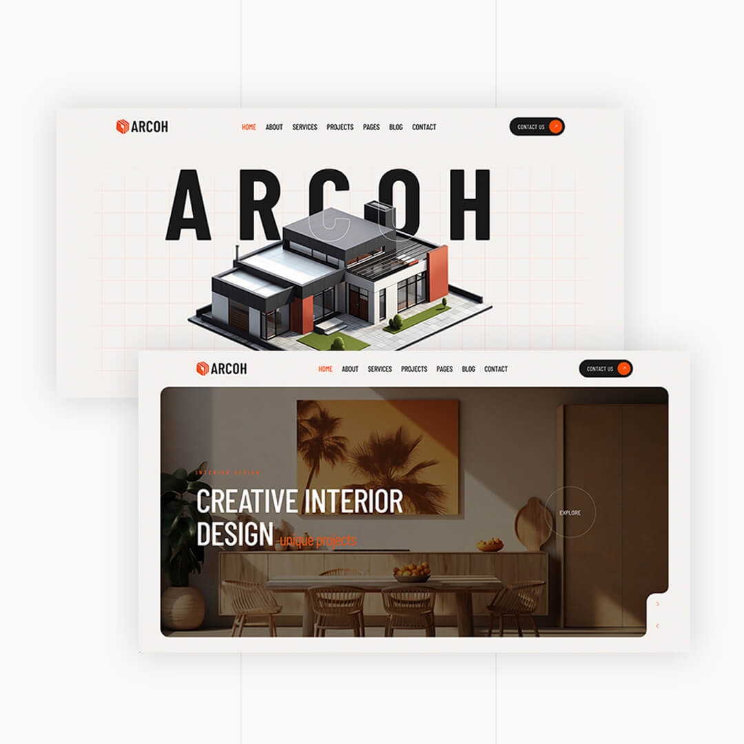 Arcoh — Construction, Architecture & Interior Template