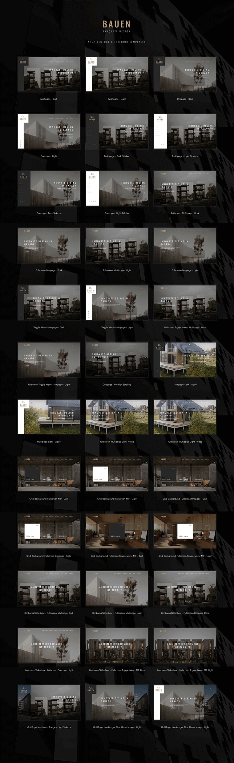BAUEN - Architecture & Interior Template