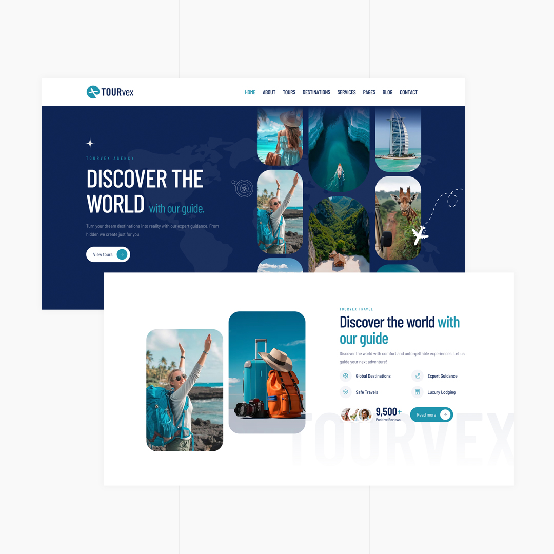 Tourvex - Travel Agency Template